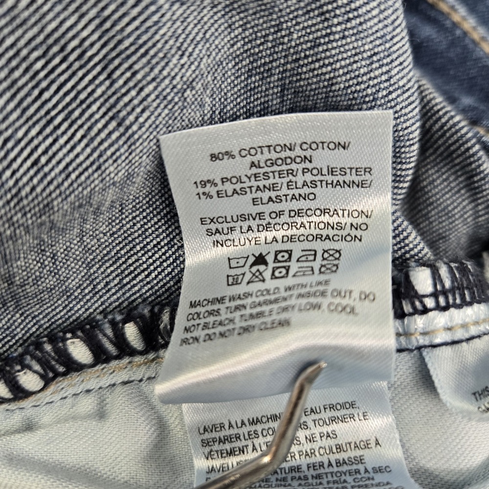Lucky Brand Women Jeans 10/30A Blue Denim Bootcut 29.5" Inseam Raw Hem - Picture 4 of 12